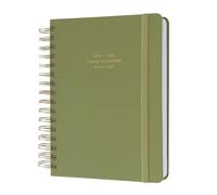 Kokonote A5 Academic Diary 2025-2026 Page A Day - Desert Sage | Academic Planner 2025-2026 With Stickers, Student Essentials For University, Back To School Supplies