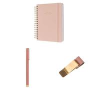 Kokonote A5 Academic Diary 2025-2026 Page A Day + Pen + Pen Holder Clip