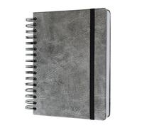 Kokonote A5 Academic Diary 2025-2026 Page A Day - Smoky Veil | Academic Planner 2025-2026 With Stickers, Student Essentials For University, Back To School Supplies