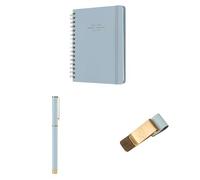 Kokonote A5 Academic Diary 2025-2026 Week To View + Pen + Pen Holder Clip