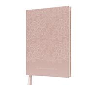 Kokonote A5 Academic Diary 2025-2026 Week To View - Soft Lace | Academic Planner 2025-2026 With Ribbon Bookmarks, Student Essentials For University, Back To School Supplies