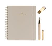 Kokonote Academic Diary 2025-2026 Week To View + Pen + Pen Holder Clip