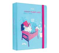 Kokonote Crazy Plant Lady Diary 2024 | 17 Months Diary Week To View | August 2023 - December 2024 | Mid Year Diary 2023-2024 With Stickers | Cute Stationery | Stationery Gifts