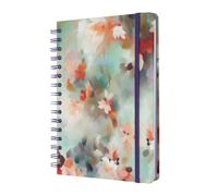 Kokonote Diary 2025 A5 Week To View - Vivid Flora | January 2025 - December 2025 | A5 Planner With Stickers & Bookmarks | 2025 Planner Diary, 2025 Diary A5 Week To View, Van Gogh Gifts