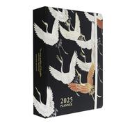 Kokonote Diary 2025 Japanese Art | Diary Week To View, August 2024 - December 2025, Weekly Planner With Stickers