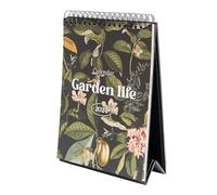 Kokonote Garden Life Desk Calendar 2024 | Desktop Calendar 2024 | 6 x 8 inches - 15 x 20 cm | Botanical Calendar 2024 | 12 Month 2024 Planner | Nature Calendar 2024