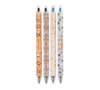 Kokonote Gilmore Girls Pen Set - 4 Gel Pens Black & Blue Ink, Merchandise