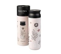 Kokonote Metal Water Bottle 500ml / 17oz - Kalima | Hot and Cold Water Bottle, Thermos Flask, Stainless Steel Water Bottle, Travel Bottles, Gym Bottle, Cute Water Bottle