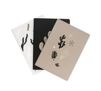 Kokonote Pack Of 3 A5 Notebooks - Kalima | A5 Notebook, Notebooks A5, Notepads A5, A5 Notepad, Sketchbook A5 | Cute Stationery, Cute Gifts, Cute Notebooks