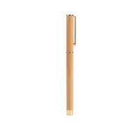 Kokonote Pen - Almond Latte | Pens Black Ink & Gift Box, Ballpoint Pens Black, Black Biros | Cute Stationery Gifts For Women & For Men, Aesthetic Stationery