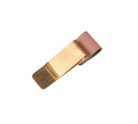 Kokonote Pen Holder Clip - Rose Nude | Faux Leather Pen Holder For Notebook, Planner, Diary | 2.8 x 1 inches - 7 x 2.5 cm Pen Clip, Aesthetic Stationery