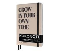 Kokonote Pocket Academic Diary 2026-2027 Week to View - Bronze Bold Planner