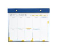 Kokonote Weekly Planner - Akalia | A4 Planner, Desk Organiser, Family Planner 64 Tear Off Pages, Desk Calendar, Organiser Planner, To Do List Book, Weekly Desk Planner | Cute Stationery
