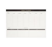 Kokonote Weekly Planner - Basic Studio / 64 Tear Off Pages, A4 Planner, Desk Organiser, Family Planner, Desk Calendar, Organiser Planner, To Do List Book, Weekly Desk Planner/Cute Stationery