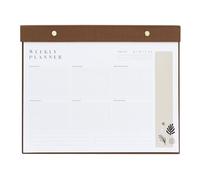 Kokonote Weekly Planner - Kalima | A4 Planner, Desk Organiser, Family Planner, 64 Tear Off Pages, Desk Calendar, Organiser Planner, To Do List Book, Weekly Desk Planner, Cute Stationery