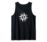 Kokopelli Native Tribal Sun T-Shirt Tattoo Style Design Tank Top