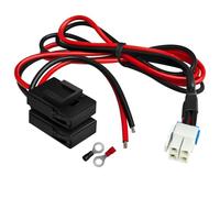 Kokorasa 4-Pin 12AWG DC Power Supply Cable for Yaesu FT-891 FT-450D FT-950 FTDX-1200 FTDX-3000 TS-480 TS-590SG TS-890s for ICOM IC-7300 IC-7000 IC-7100 IC-7600