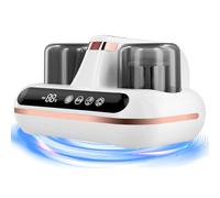 Kokorosa Bed Vacuum Cleaner - 5-in-1 Cordless Mattress Vacuum Cleaner, Powered by UV-C Light & Ultrasonic Technology, 16Kpa Strong Suction, Low Noise, Mite Removal Instrument Suitable for Bed, Pillow