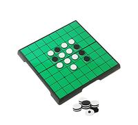 KOKOSUN Reversi Board Game Mini Set -7.9” With Magnetic Folding Board, Family Fun Game Toys for Kids/Adults