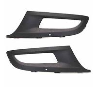 KOKPIT Front Fog Light Fog Lamp Grille Cover Grill Fit For VW Polo 6R Hatchback 2009 2010 2011 2012 2013 2014 2015 (Color : Pair grill)