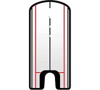 KOKSII Golf Putting Alignment Mirror Portable Putter Training Aid Golf Putting Mirror Practice Putting Tool