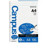 KOKUYO A4 30 Hole 100 Sheets Ruled Loose-Leaf Paper (White, 210mm x 210mm, Style: Ruled)