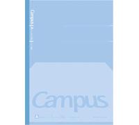 KOKUYO Campus Composition Kimochii Notebook, 1 Pack Feels Flat Semi-B5 Comp Book, Blue, Dot A 7mm Ruled, 30 Sheets School Lined Journal Notebook for Work Study Note Taking. Japan Import (NO-FL3CAT-B)