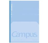 KOKUYO Campus Composition Kimochii Notebook, 1 Pack Feels Flat Semi-B5 Comp Book, Blue, Dot B 6mm Ruled, 30 Sheets School Lined Journal Notebook for Work Study Note Taking. Japan Import (NO-FL3CBT-B)