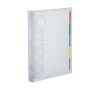 Kokuyo Binder Notebook Binder B5, 26 Rings, Switch Opening, Capacity 100 Sheets, Made in Japan (Transparent P333NT)