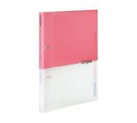 Kokuyo Campus 2-Ring Loose Leaf Binder, B5, 2 Holes, Up to 100 Sheets, Pink, Japan Import (RU-PP358P)
