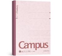 KOKUYO Campus Notebook, A 7mm Ruled, Semi-B5, 100 Sheets, 30 Lines, Pink, Pack of 5, Japan Import (NO-10AN)