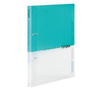 Kokuyo Campus Ru-PP358LB 2-Hole Loose Leaf Binder, Easy to Read Prints, B5, 2 Holes, Light Blue, Set of 5