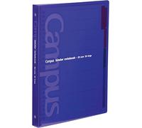 Kokuyo Campus Slide Binder, Middle Type, B5, 26 Holes, Up to 100 Sheets, Purple (RU-P333NV)