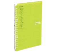 Kokuyo Campus Smart Ring Binder - B5-26 Rings - Yellow Green [Office Product]