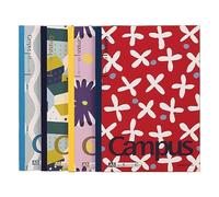 KOKUYO Composition Notebooks, 4 Pack Campus A5 Comp Book with Dot 8mm Ruled, 40 Sheets, School Lined Notebook SOU SOU, Journal Notebook for Women Work Study Note Taking