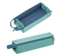 Kokuyo F-VBF140-9 Pencil Case, C2, Sheet Blue, S Size, Pale Turquoise, pale turquoise, Sサイズ