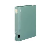 Kokuyo Fu-F640NG Tube File PP, Single Opening, A4 Vertical, Holds 400 Sheets, Spine Width 2.2 inches (55 mm), Green, 1 Pack (5 Sets)
