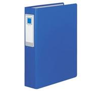 Kokuyo Fu-L640NB Tube File (Long Body), Single Opening, A4 Vertical, 2 Holes, Holds 400 Sheets, Spine Width 2.7 inches (69 mm), Blue, Set of 5