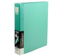 Kokuyo Fu-TLF444G Locking Ring Binder, Single Lever, A4, Holds 300 Sheets, 4 Holes, Green, Set of 3