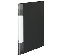 Kokuyo Glassele Clear Book, Fixed Type, Back Pocket Type, A4, 20 Pockets, Black, La-GLB20D, Set of 10
