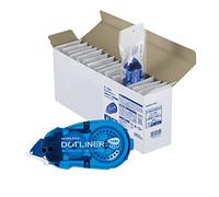 KOKUYO Glue Tape Refill for Scrapbooking, 15 Pack 52.5 Ft x 0.33 in Double Sided Tape Roller for Crafts, Blue Dot Pattern Tape Runner, Adhesive Scrapbook Supplies. Japan Import (TA-D400-08NX15)