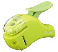 Kokuyo Harinacs Stapleless Stapler, Compact Alpha, Up to 5 Sheets Binding, Green, Japan Import (SLN-MSH305G)
