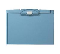 Kokuyo Joha-H73NB Clipboard, H A4, Long Side Binding, Blue, Set of 2