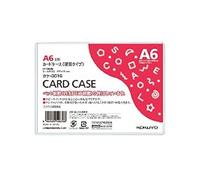 Kokuyo Kuke-3016 Clear Case, Card Case, Hard Type, A6, Pack of 5