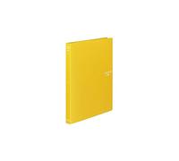 Kokuyo La-320Y Clear Book, A4 Vertical, Replacement Paper, 18 Sheets, 30 Holes, Yellow, Set of 3