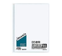 Kokuyo La-DEAS11 Clear Book, Fixed Type, Side Throw, B5, 10 Pockets, Set of 10