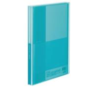 Kokuyo La-GL40LB Clear Book, Fixed Type, A4, 40 Sheets, Light Blue, Set of 5