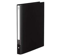 Kokuyo La-NE720D Clear Book, NEOS Replacement Paper, A4, Vertical, Middle, 30 Holes, Black, Set of 3