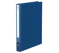 Kokuyo La-NE730DB Clear Book, NEOS Replacement Paper, A4, Vertical, Wide, 30 Holes, Navy, Set of 3