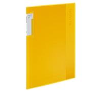Kokuyo La-NV20Y Novita Clear Book, Fixed Type, A4, 20 Pockets, Yellow, Set of 10